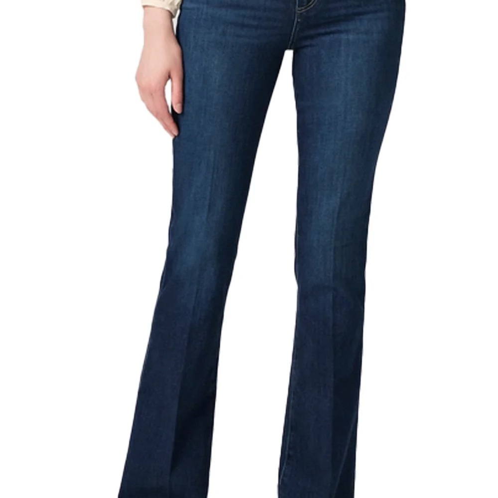 PAIGE Dark Blue Flare Jeans